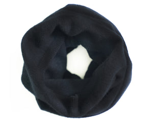 tittimitti® 100% Cashmere Knitted Neck Gaiter Warmer Loop Scarf for Men and Women