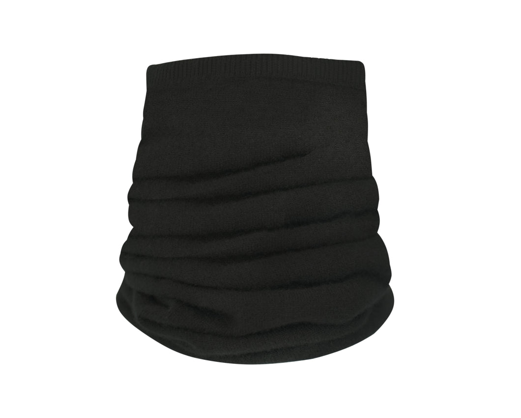 tittimitti® 100% Cashmere Knitted Neck Gaiter Warmer Loop Scarf for Men and Women