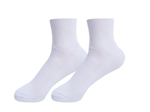 White organic socks